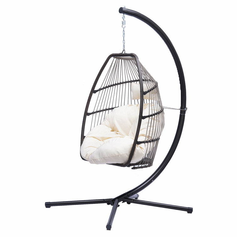 Swing chair with stand b&m hot sale